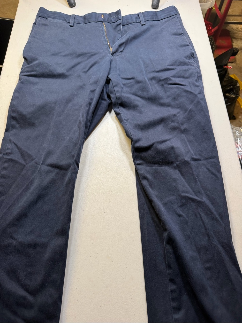 Men's Navy Blue Banana Republic Chino Pants